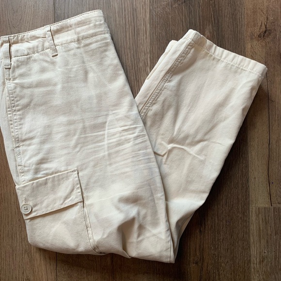 Frame Denim women Tan Cargo Pants 100% cotton. - Picture 9 of 9